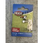 Trixie nyakörvre illeszthető fém címtartó kisállatoknak