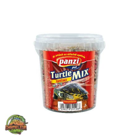 Panzi Teknősmix, teljes értékű teknőstáp - vödrös -  90g