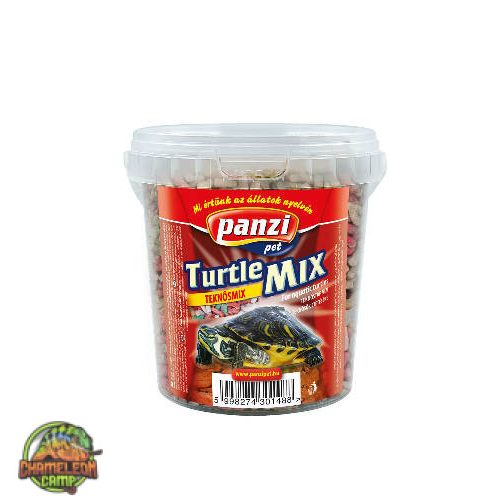   Panzi Teknősmix, teljes értékű teknőstáp - vödrös -  90g