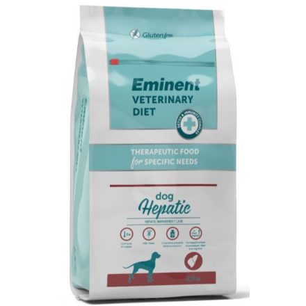 Eminent Dog Veterinary Diet - Hepatic száraztáp májbetegségben szenvedő kutyáknak - 2,5 kg