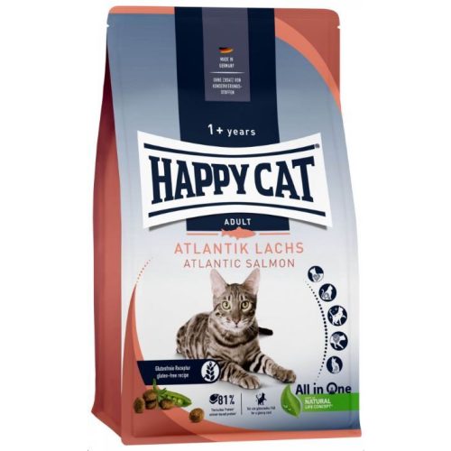   Happy Cat Adult - Lazac- száraztáp felnőtt macskáknak - 4 kg 