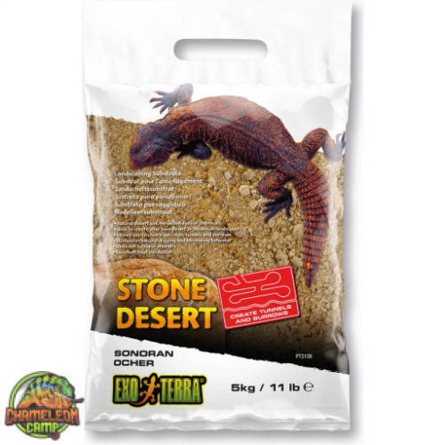   Exo Terra Stone Desert Sonoran Ocher - homok (sivatagi talaj) terráriumi állatok részére (5kg) - tájépítő talaj