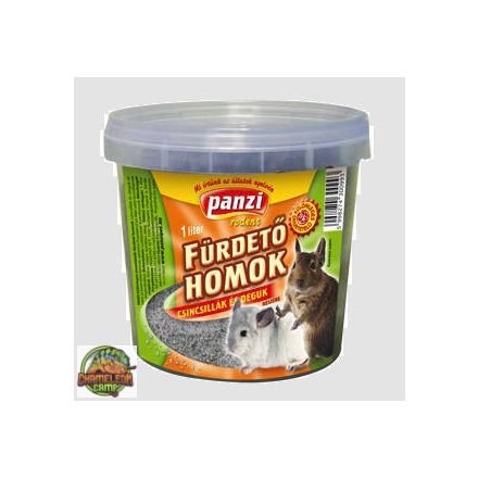 Panzi Fürdető homok - Csincsillák és Deguk részére - vödrös (1 liter)