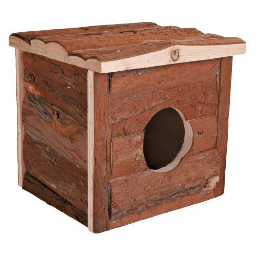   Trixie Jerrik Ház - Fából készült odú egerek és hörcsögök részére (15x14x13cm)