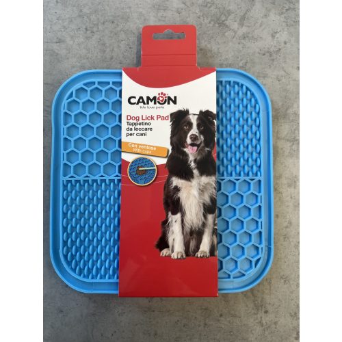   Camon evéslassító nyalószőnyeg kutyáknak és macskáknak - narancssárga