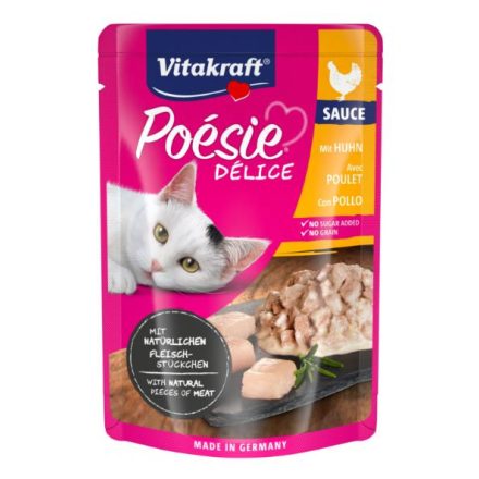 Vitakraft Poésie Delice macska alutasakos 85 g - csirke