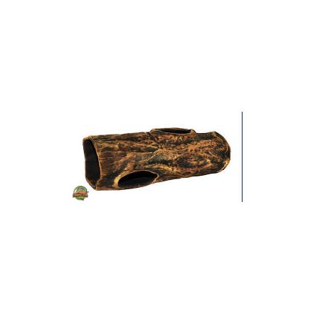 AquaDeckor - kerámia fatörzs bújó- akváriumba, terráriumba (18x9x8cm)