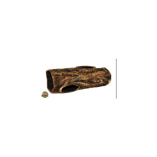   AquaDeckor - kerámia fatörzs bújó- akváriumba, terráriumba (18x9x8cm)