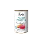 Brit Monoprotein - Tuna sweet potato - tonhal édesburgonya - nedves kutyaeledel - 400 g