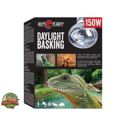 Repti Planet - Daylight basking - természetes nappali fényt sugárzó melegítő izzó - (150W)