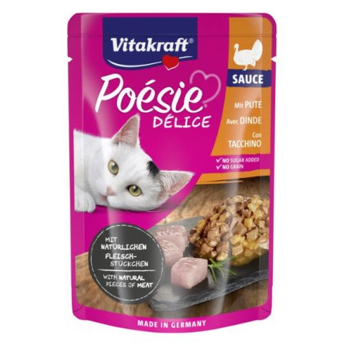 Vitakraft Poésie Delice macska alutasakos 85 g - pulyka