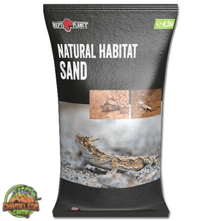  Repti Planet Natural Habitat Sand - fekete terráriumi homok - (4,5kg)
