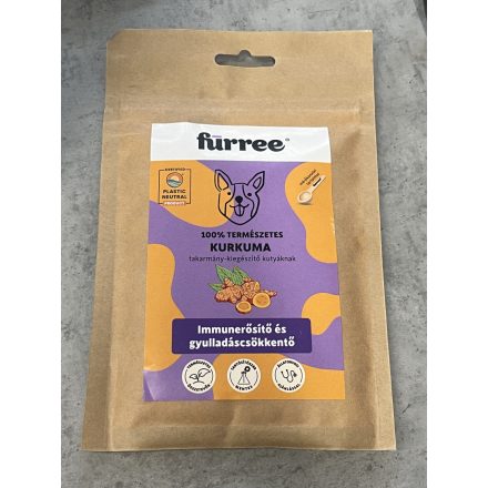 Fürree 100% természetes kurkuma kutyáknak - Immunerősítő és gyulladáscsökkentő