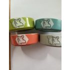 Trixie Ceramic Bowl - kerámia tál (mintás, többféle színben) hörcsögök részére (90ml /Ø8cm)