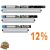  Arcadia Pro T5 UVB kit - fénycső szett - 12% Félsivatagi - 54W - 117 cm
