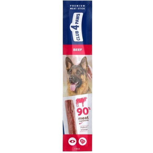 Club4Paws marhás húsrúd jutalomfalat kutyáknak - 12 g