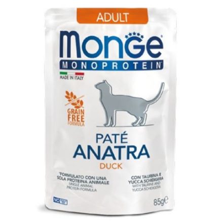 Monge monoproteines alutasakos pástétom macskáknak - kacsa ízben
