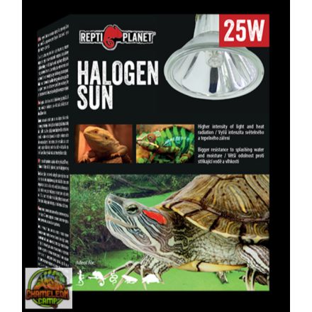 Repti Planet - Halogen Sun 35 W - intenzív fényt sugárzó melegítő izzó