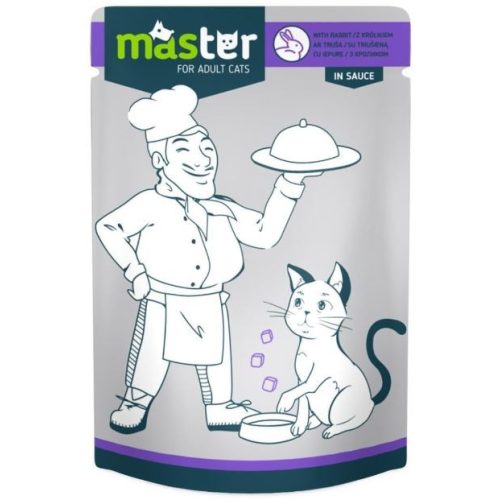 MASTER alutasakos macskaeledel - nyúl - 80g