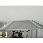 Kaméleon terrárium 40x40x60 cm háttér nélküli, berendezett - 96 liter