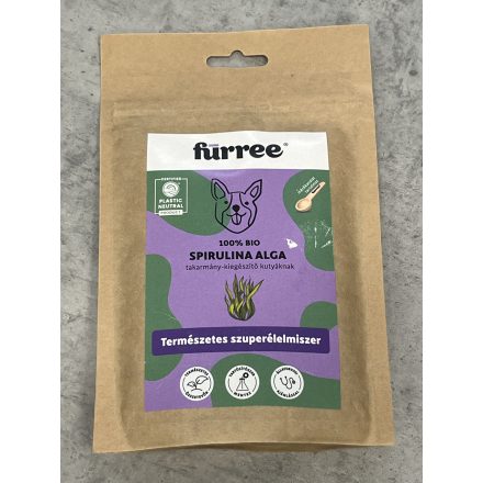 Fürree 100% természetes, bio spirulina alga kutyáknak - Természetes szuperélelmiszer