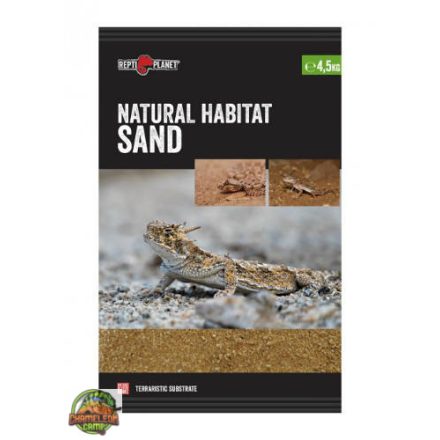  Repti Planet Natural Habitat Sand - sárga terráriumi homok - (4,5kg)