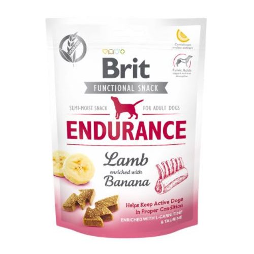   Brit Care Functional Snack Endurance Lamb  - jutalomfalat kutyáknak - 150g