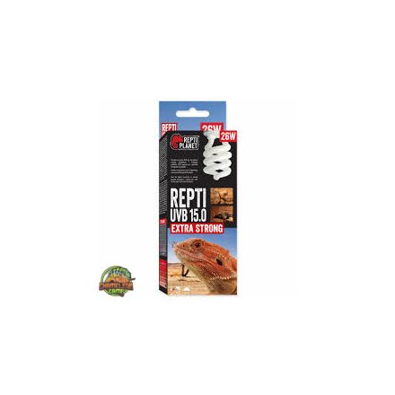 Repti Planet Extra Strong izzó- sivatagi terráriumokhoz (UVB 15.0/26W)