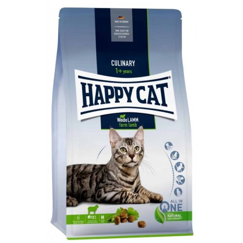   Happy Cat Adult - Bárányos - száraztáp felnőtt macskáknak - 4 kg 