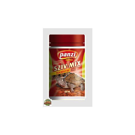 Panzi Szív-Mix, liofilizált marhaszív teknősök részére - 135 ml 