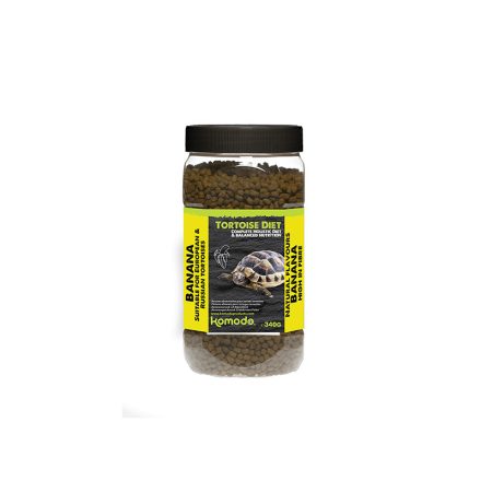 Komodo Tortoise Diet Banana Szárazföldi teknős eledel | 340 g