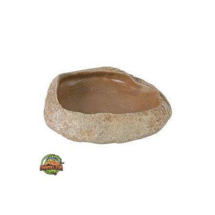 Trixie Reptile Bowl Steppe Rock Medium - Terráriumi itató tál (19x16x5cm)