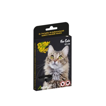 Dr. Peticon bolha és kullancsriasztó nyakörv macskáknak- 43 cm 