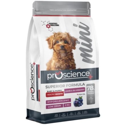 Proscience Mini Puppy Dog Lamb&Blueberry kutyatáp - Bárány, áfonya - 2 kg