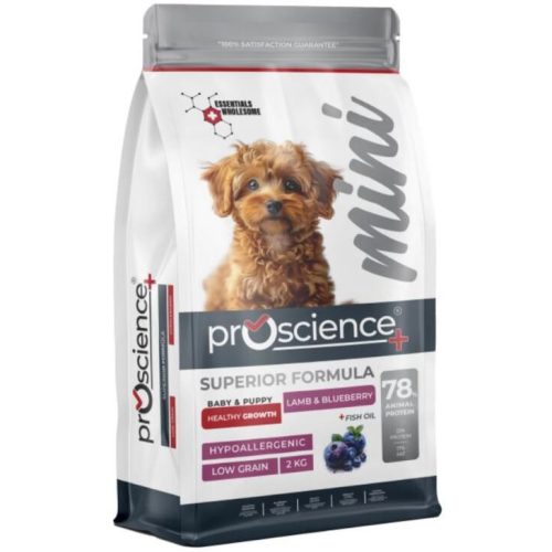   Proscience Mini Puppy Dog Lamb&Blueberry kutyatáp - Bárány, áfonya - 2 kg