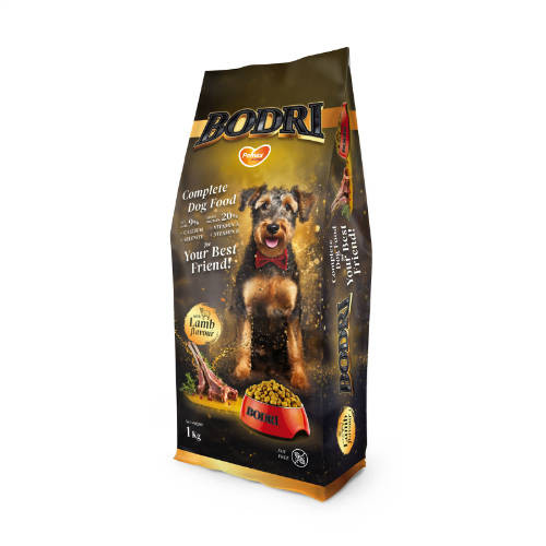   Bodri Adult (bárány) - Száraztáp felnőtt kutyák részére (1kg)