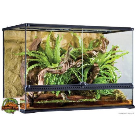 Exo-Terra Large Tall Terrarium - Dekoratív kivitelű üvegterrárium (90x45x60cm)